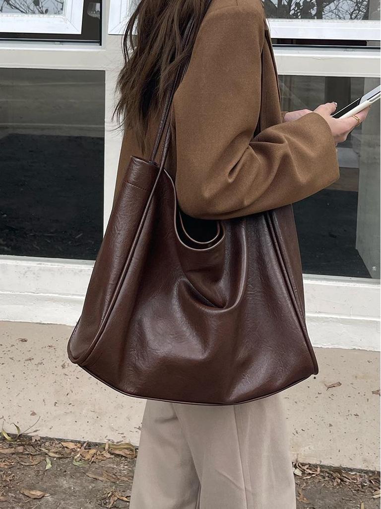 Женская сумка-тоут Maillard из мягкой кожи для поездок на работу и учебы, большая вместимость 2023 года