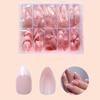 Nude Pink & White French False Nail Tips - 360 Pieces