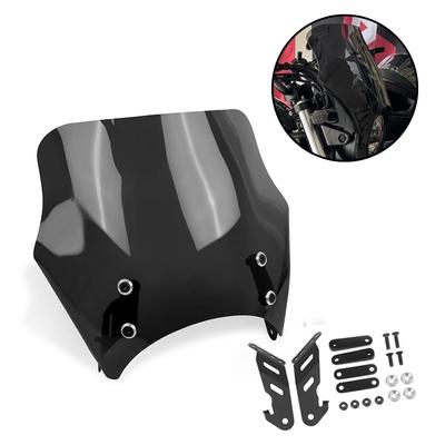 Переднее регулируемое ветровое стекло для мотоцикла Kawasaki Eliminator 400 450 2025-2025 Eliminator 500 дефлектор ветрового стекла ветровое стекло