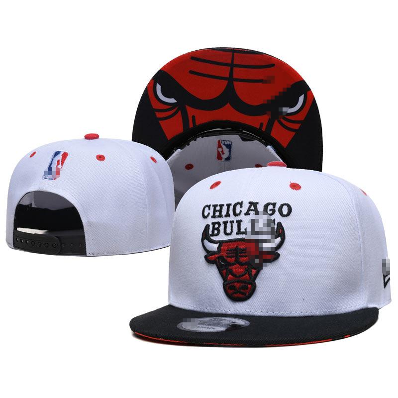 Баскетбольная кепка NBA Bulls, хип-хоп кепка для мужчин и женщин, кепка с вышивкой и плоским козырьком, уличная шляпа для защиты от солнца, модная кепка с широкими полями