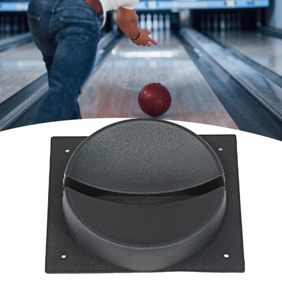 Подставка для пластиковых шаров для боулинга, черный держатель для шаров для боулинга, стойка для хранения спортивных мячей для оборудования для боулинга