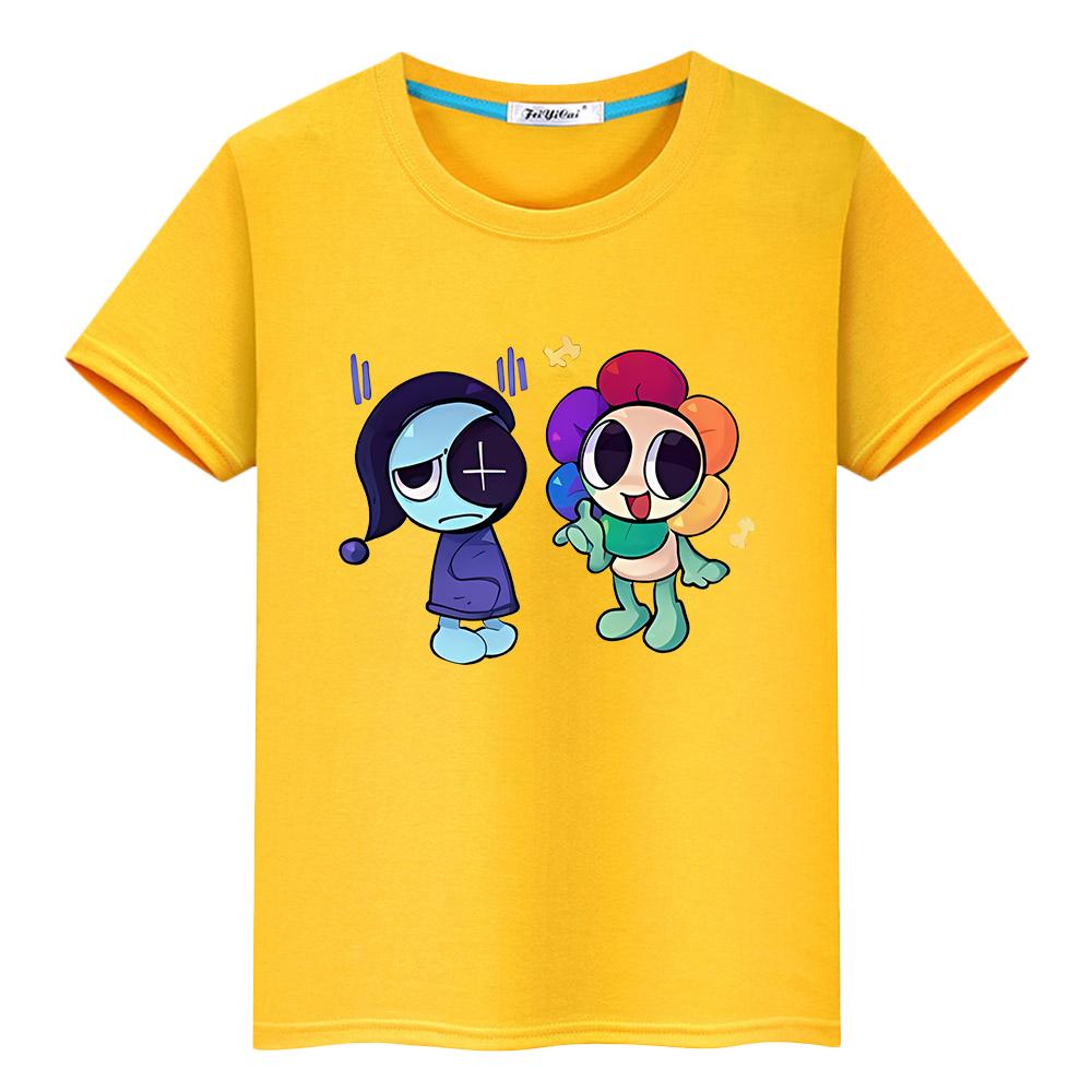 Футболка для мальчика 10 лет Dandys World принт мультфильм 100% хлопок аниме футболки топы короткая гордость футболка y2k цельный комплект одежда для девочек