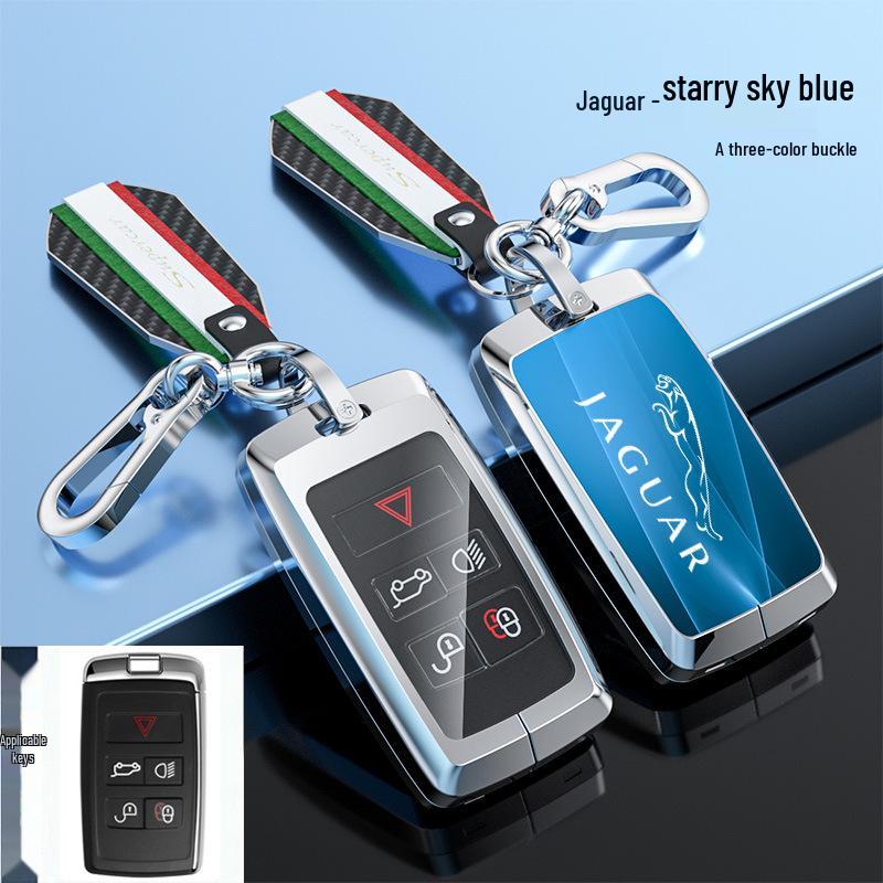 Jaguar Key Cover for XEL, XFL, E-Pace, F-Pace, F-Type, XE, XF, I-Pace, XJL Models (Unisex)