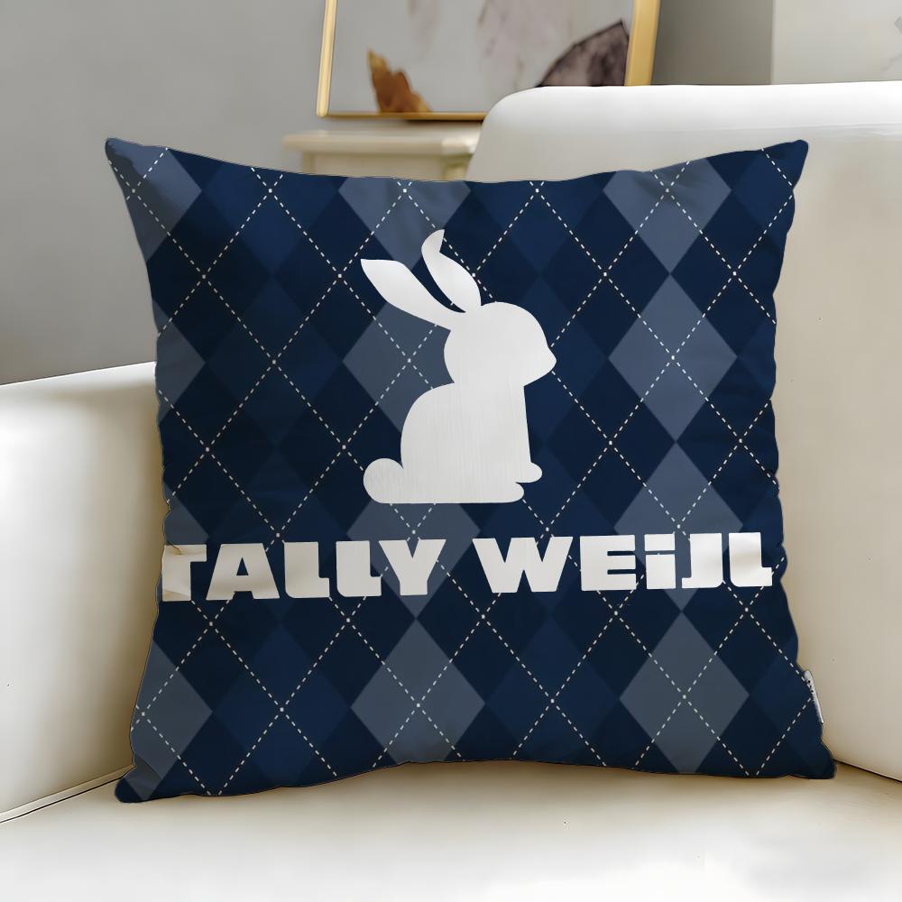 Popular Ttally Weijler Cushion Cover Soft EasyWash Pillow Case Versatile for Couch Bed Travel and Office
