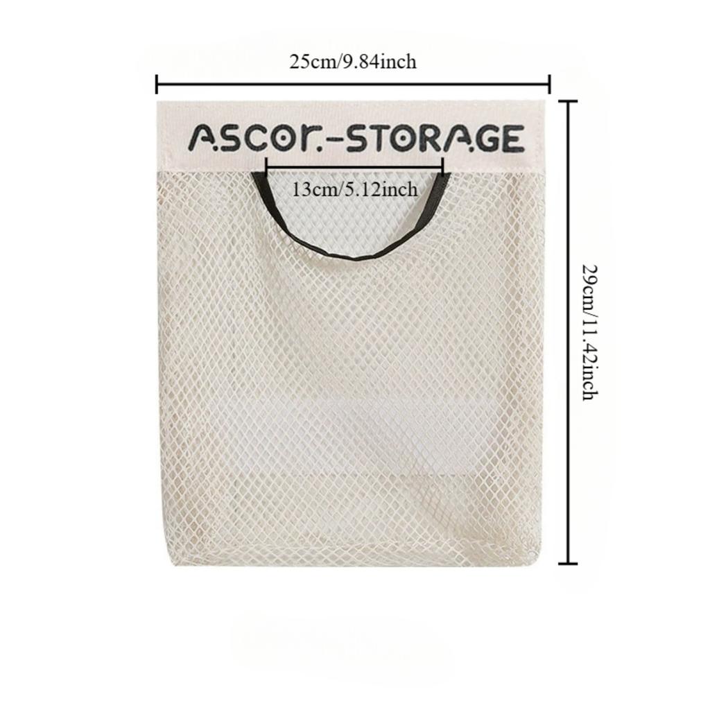 4 шт. Пластиковый пакет для хранения кухонных мусорных мешков, органайзер, настенный, большой емкости, сумка для хранения, сетка на липучке