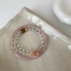 Новый китайский браслет из розового кристалла, комплект из двух предметов, женский изысканный, крутой, индивидуальный, трендовый, универсальный браслет, ювелирные изделия