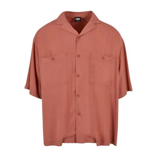 Urban Classics Mens Oversized Resort Shirt