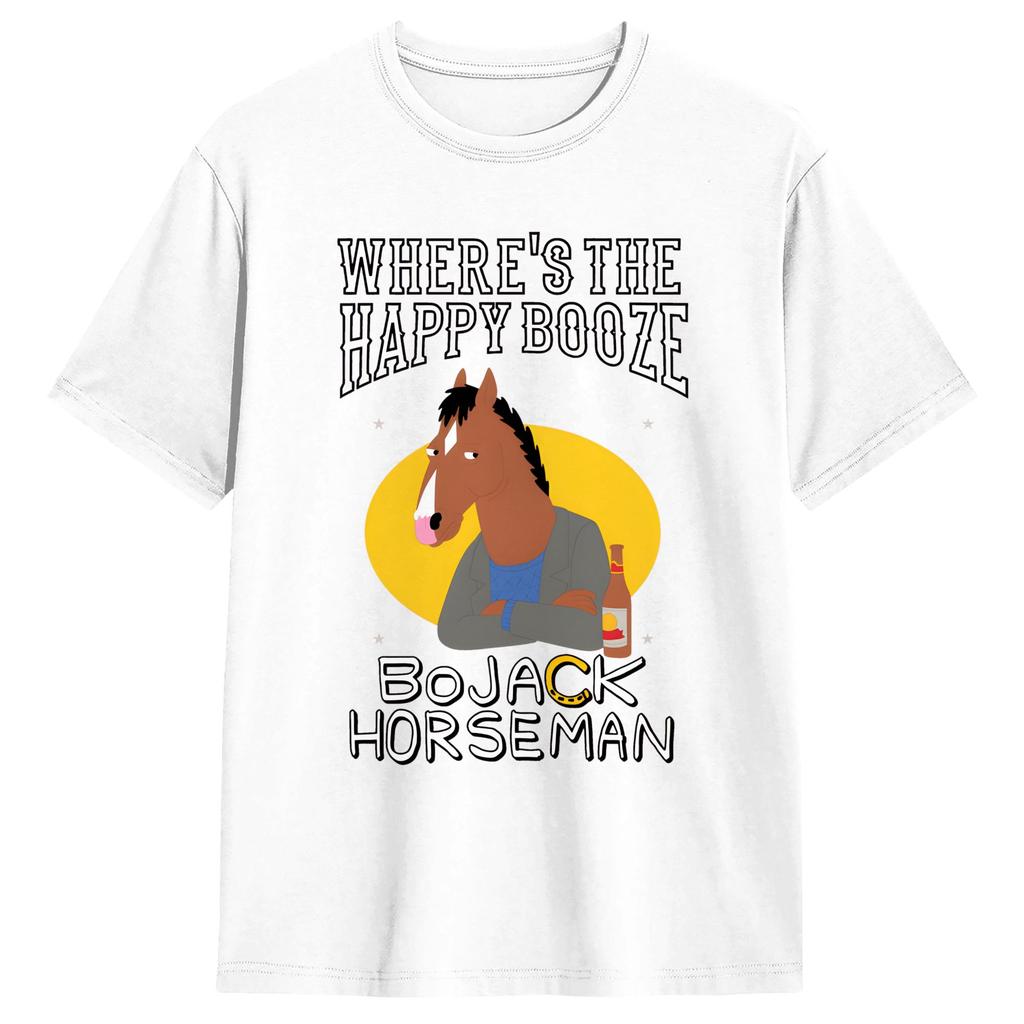 Oversized T Shirt Summer Bojack Horseunisex Fashion T Shirts Pure Cotton Tee Shirt For Unisex Y2k Casual Short Sleeve Tops