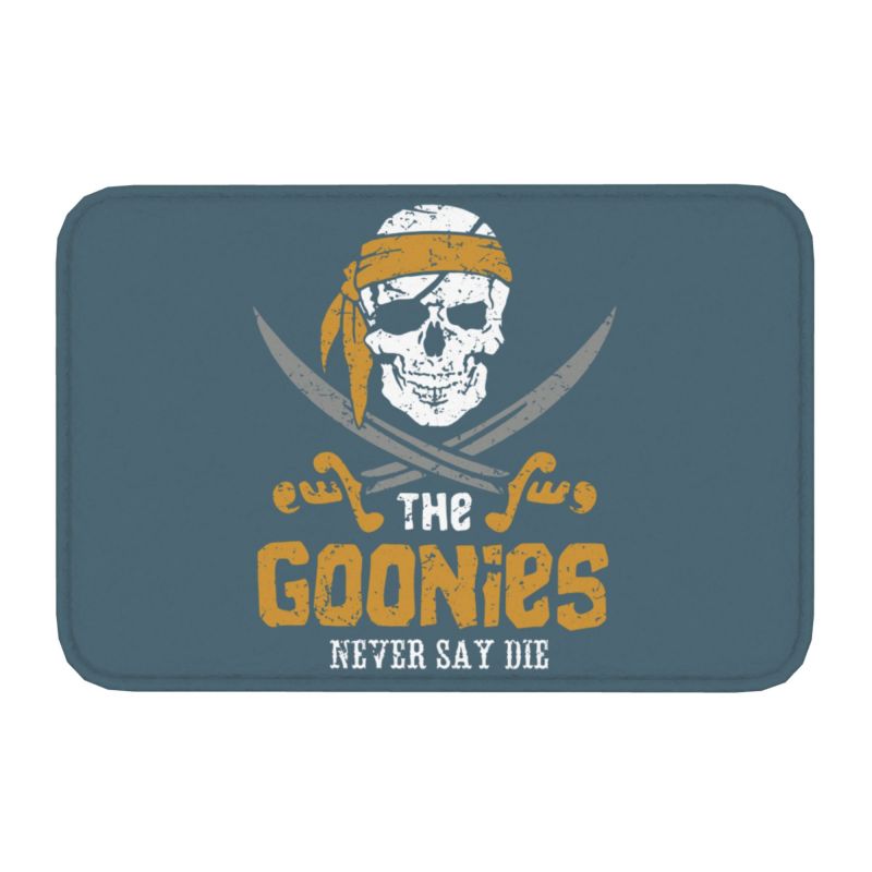 Sale The Goonies Doormat Mat Anti-Slip Skull Pirates Film Bathroom Kitchen Bedroom Toilet Rug Carpet 40*60cm