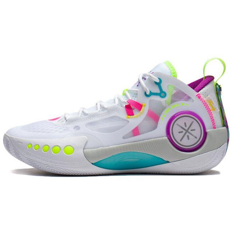 Li-Ning Wade Shadow 3 White Multi-Color Men Sneakers Standard-White ABPS041-3