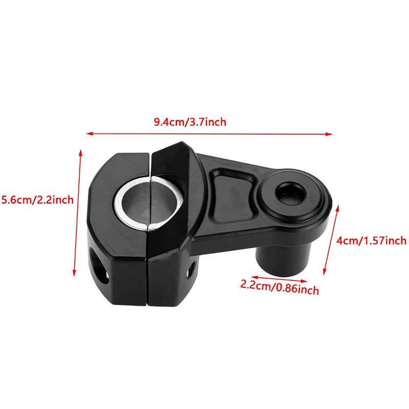 1 пара 22 мм 28 мм универсальные зажимы для руля мотоцикла, держатель ручки, зажим, адаптер, детали подходят для Suzuki Honda Kawasaki