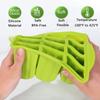 Popsicles Molds Set 12 Cavity Homemade Maker Ice Pop Mold Silicone Freezer Molds with 50 Popsicle Sticks 50 Popsicle Bags 50 Ties Funnel and Brush