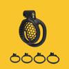 Mini Beehive Chastity Lock for Men Breathable CB Lock Chastity Device Sexy Toy Cock Cage for Adult Fun Supplies