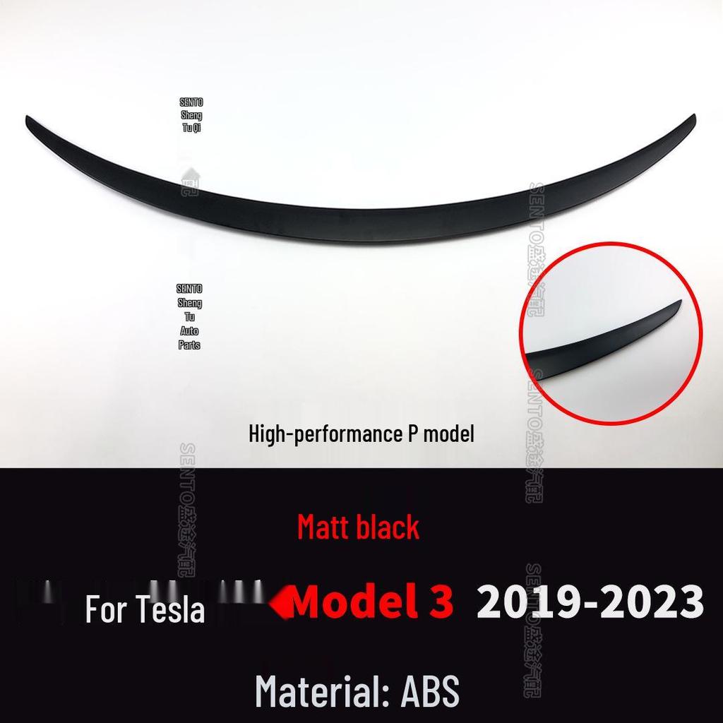 Заднее крыло Tesla Model 3/Y High Performance P Edition спойлер типа "утиный хвост"