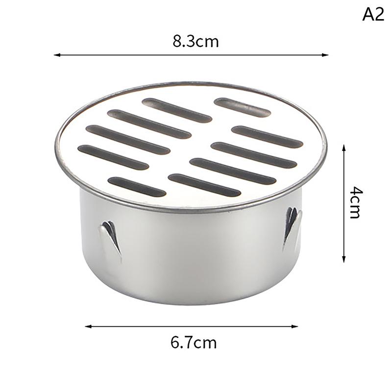 Трап для пола 50/70/110/150 мм Нержавеющая сталь Балконный водоотвод Кровельный круглый крышка трапа Дождевая труба Колпачок Водоотводная труба Трап для пола