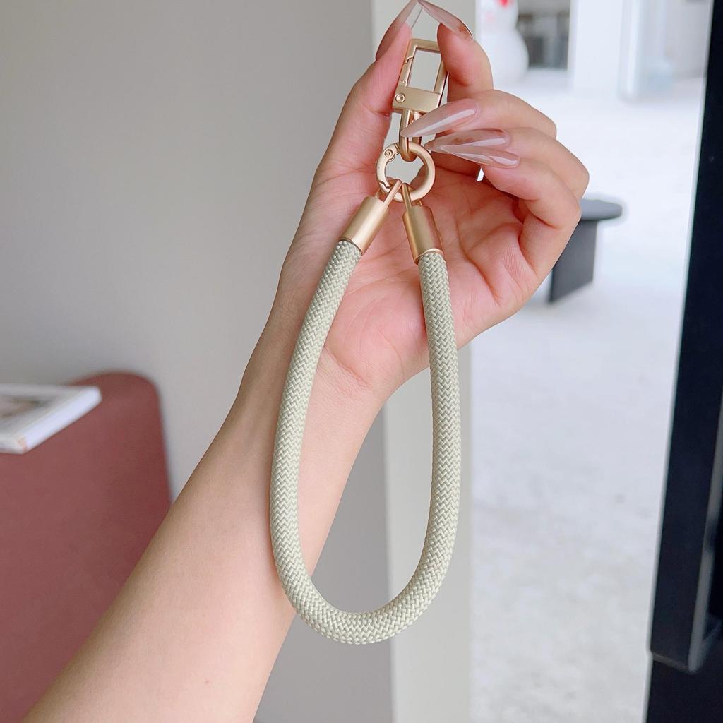 Colorful Tuhao Gold Braided Mobile Phone & Water Cup Lanyard Bracelet