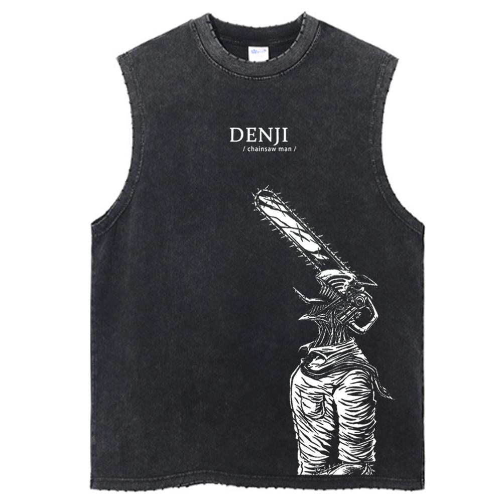 Футболка в стиле хип-хоп с принтом аниме, уличная одежда, короткий рукав, винтажная японская графическая футболка, мужская, Harajuku, повседневная, свободная, стираная футболка