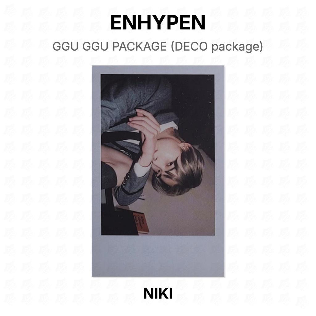 ENHYPEN GGU GGU ПАКЕТ (Пакет DECO) Официальная фотокарта
