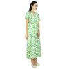 Bimba Women Long Cotton Kaftan Bohemian Nightgown Floral Maxi Caftan
