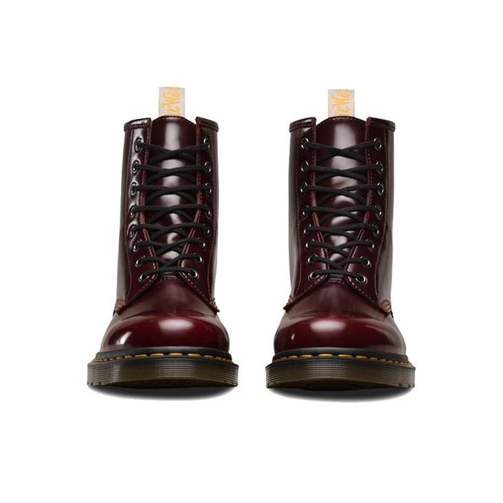 Dr. Martens 1460 Другие 8-дырочные прочные ботинки с круглым носком Унисекс ботинки Вишнево-красные 23756600