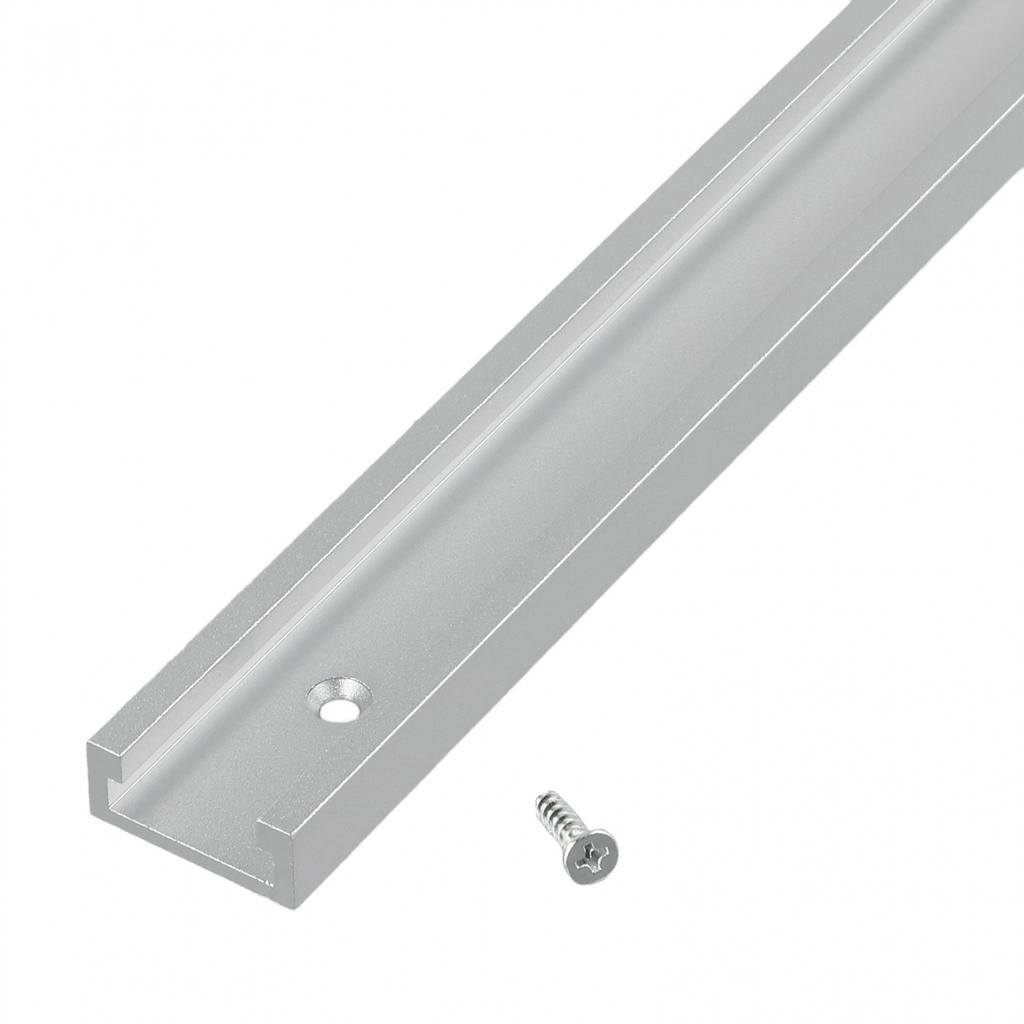 300/400/600 мм Т-образный алюминиевый сплав Серебряный деревообрабатывающий инструмент