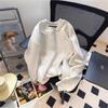Unisex Oversized Thick Sweatshirt - 2024 Trendy European & American Style Autumn/Winter Collection