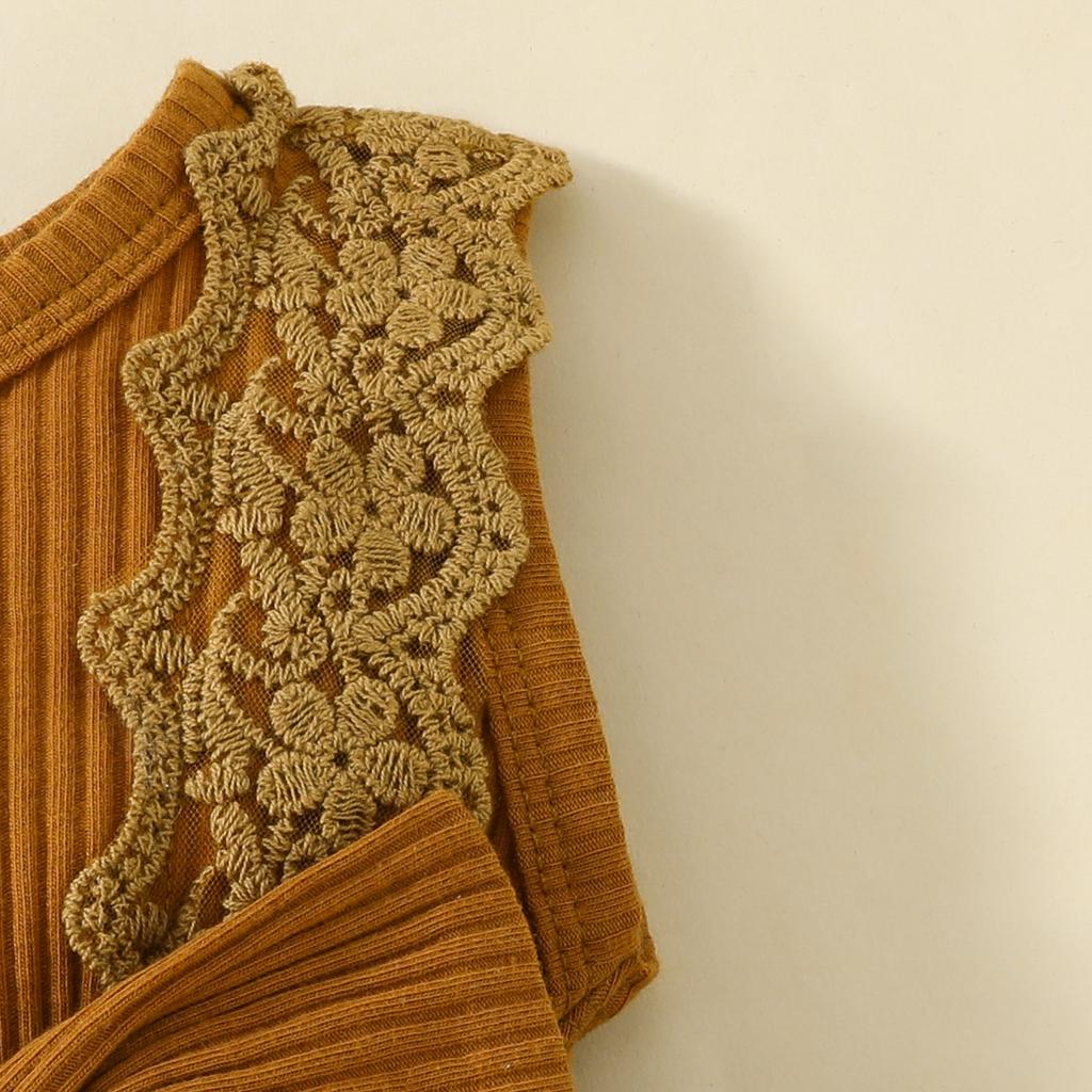 Комбинезон для маленьких девочек, платье, кружевная клетчатая юбка с рукавами-крылышками и бантом, подол, боди для младенцев, летняя одежда с повязкой на голову