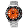 M-Force AC0L Sports Stainless Steel Orange Dial Automatic Divers RA-AC0L08Y00B 200M Мужские часы
