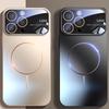 Luxury Camera Protection For Magsafe Phone Case for iPhone 16 15 14 13 12 11 Pro Max Magnetic Wireless Charging Shockproof Hard PC Cover