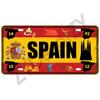 Plaque Israel Spain France Home Metal Sign Germany Craft Bar Decor Tin Sign USA Country Flag Tinplate Plate For Wall Restaurant