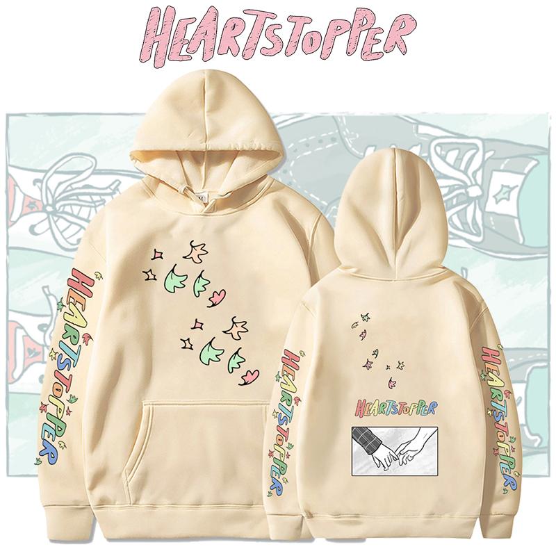 Лидер продаж, толстовки с капюшоном в стиле каваи, свитшот «Ник и Чарли», унисекс, осенне-зимний флисовый пуловер, модная уличная одежда в стиле хип-хоп