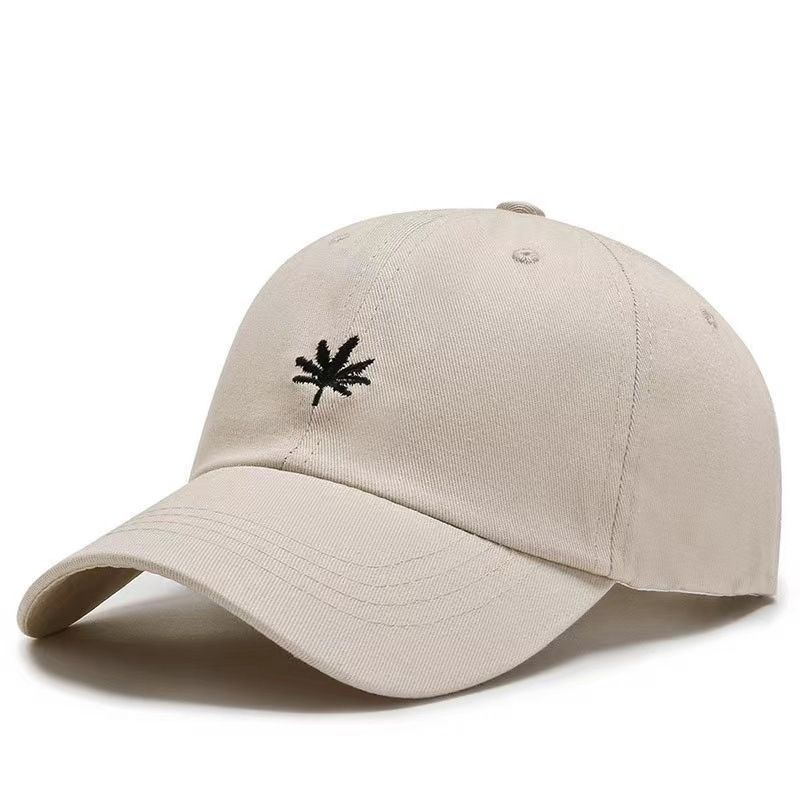 Sun Protection Baseball Cap With Wide Brim For Women And Men Cotton Embroidered Letter Design