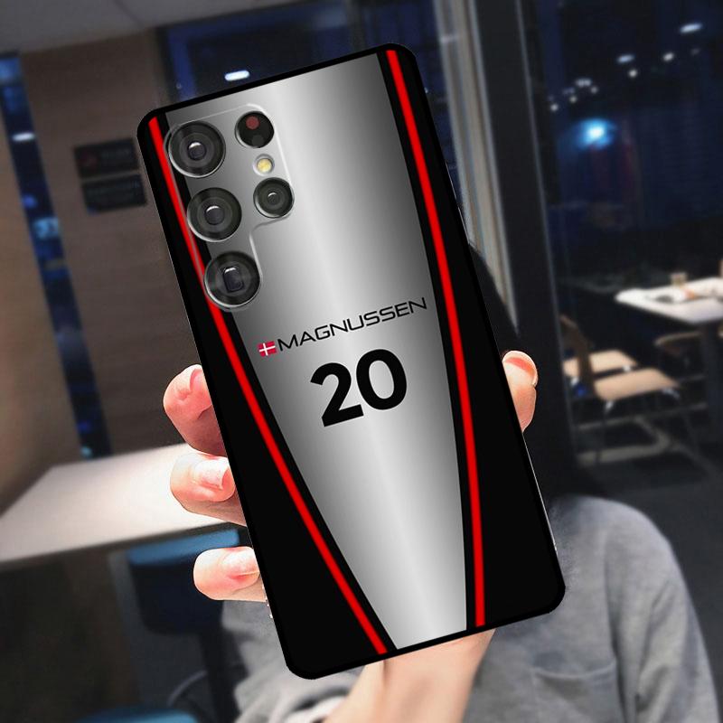 Чехол с Кевином Магнуссеном для Samsung Galaxy S25 Ultra S24 S22 S21 S23 Plus S20 FE S9 S10 S24 FE