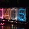 Nixie Tube Clock Acrylic RGB- Digital Clock Various Musical Beat Temperature/Data/Week Display Girlfriend Gift Present