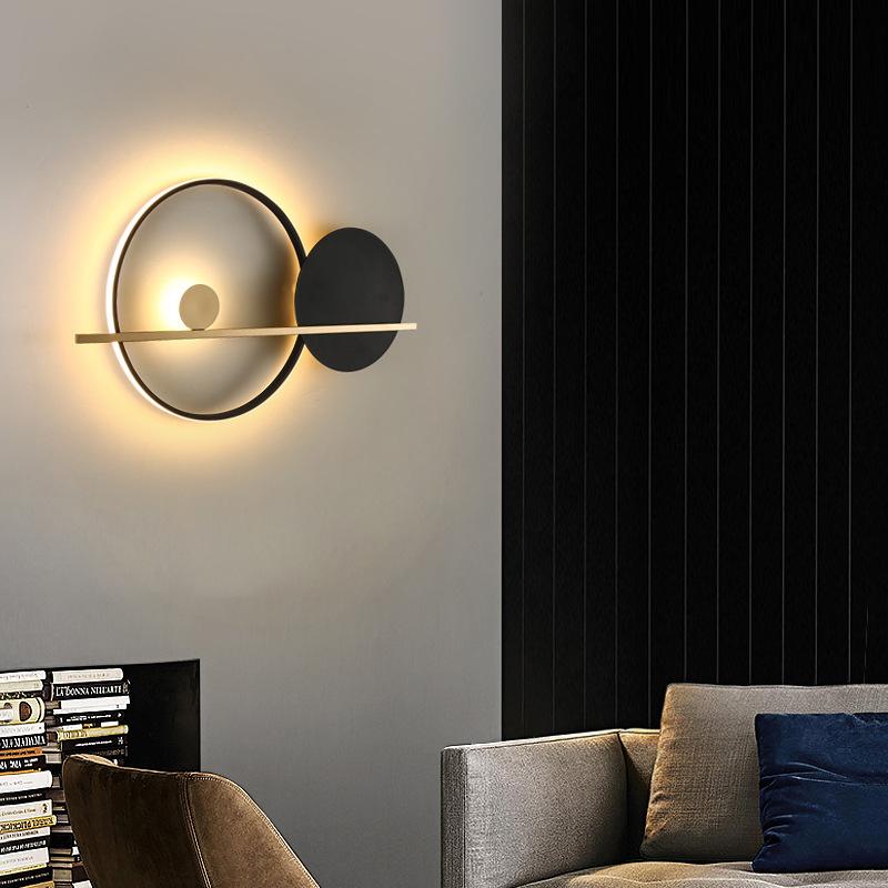 Светодиодный настенный светильник Nordic Line, минималистичные настенные светильники для гостиной, спальни, украшения интерьера, мебели, предметов искусства, освещения