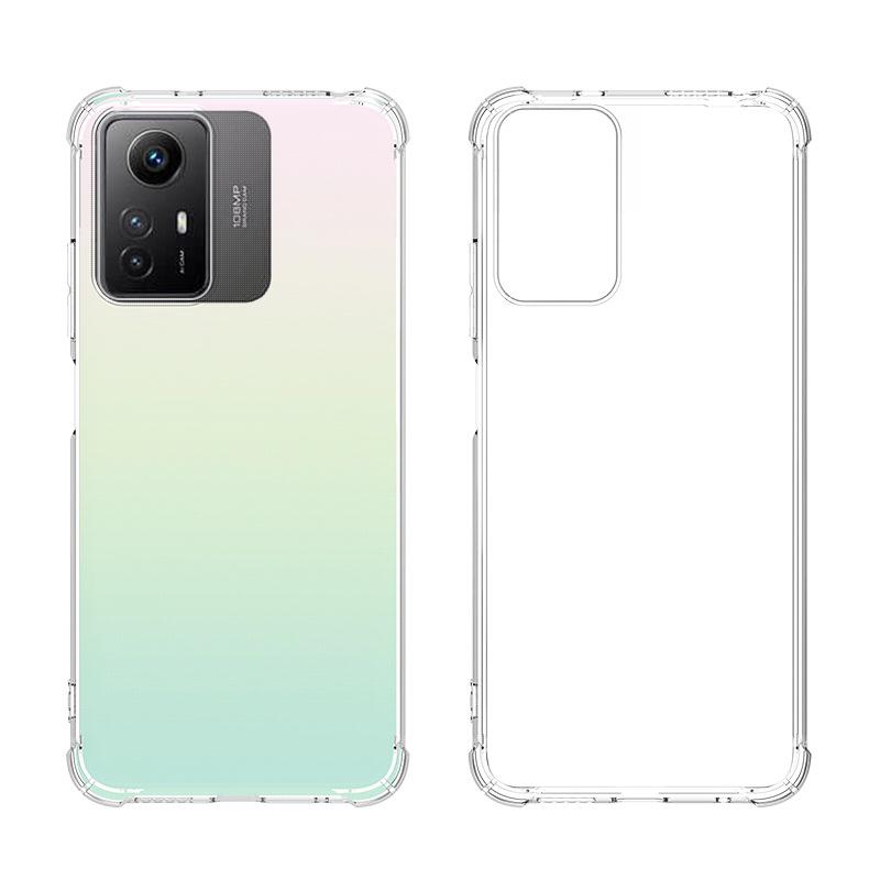 Amazon подходит для Redmi note14 прозрачный противоударный чехол-подушка для мобильного телефона Note15 Pro 4G международная версия