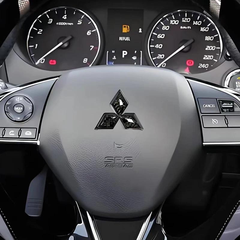 Эпоксидная наклейка на руль автомобиля Модифицированная наклейка для Mitsubishi Lancer EX Outlander Pajero ASX Eclipse Cross Ralliart