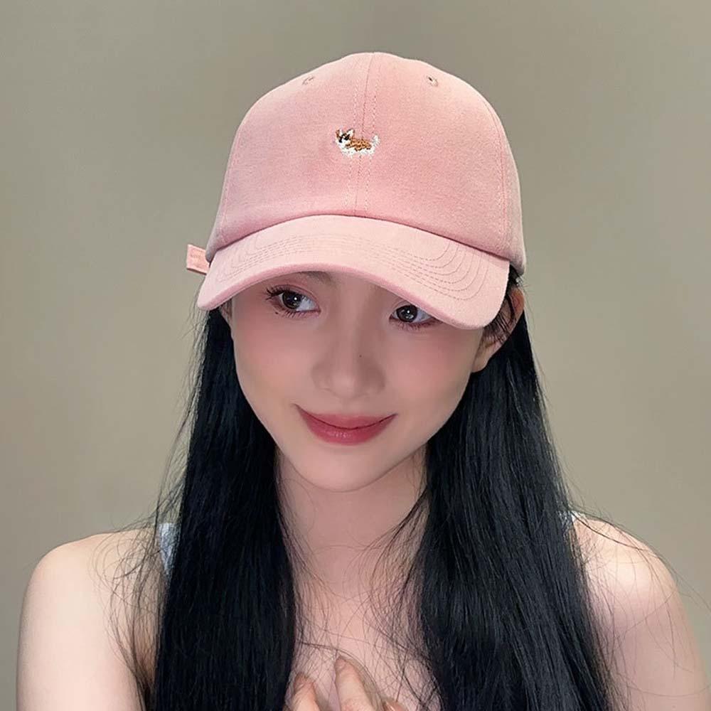 Бейсбольная кепка для собак и женщин, вышитая кепка с козырьком Corgi, модная мужская кепка с козырьком от солнца