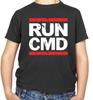 Детская футболка Run CMD - Код - Хакер - Разработчик - DMC - Группа - Гик - Нерд
