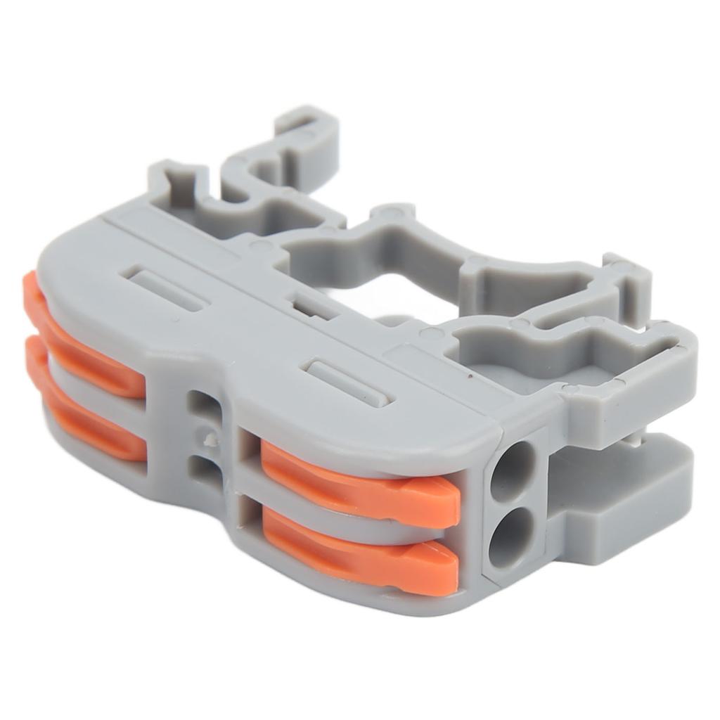 DIN Rail Type Lever Wire Connector Wire Splicing Connectors Electrical Cable Terminal for Circuit