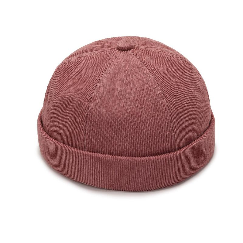 Шляпы без полей Шляпы в стиле хип-хоп Регулируемая уличная повседневная портативная винтажная купольная шляпа