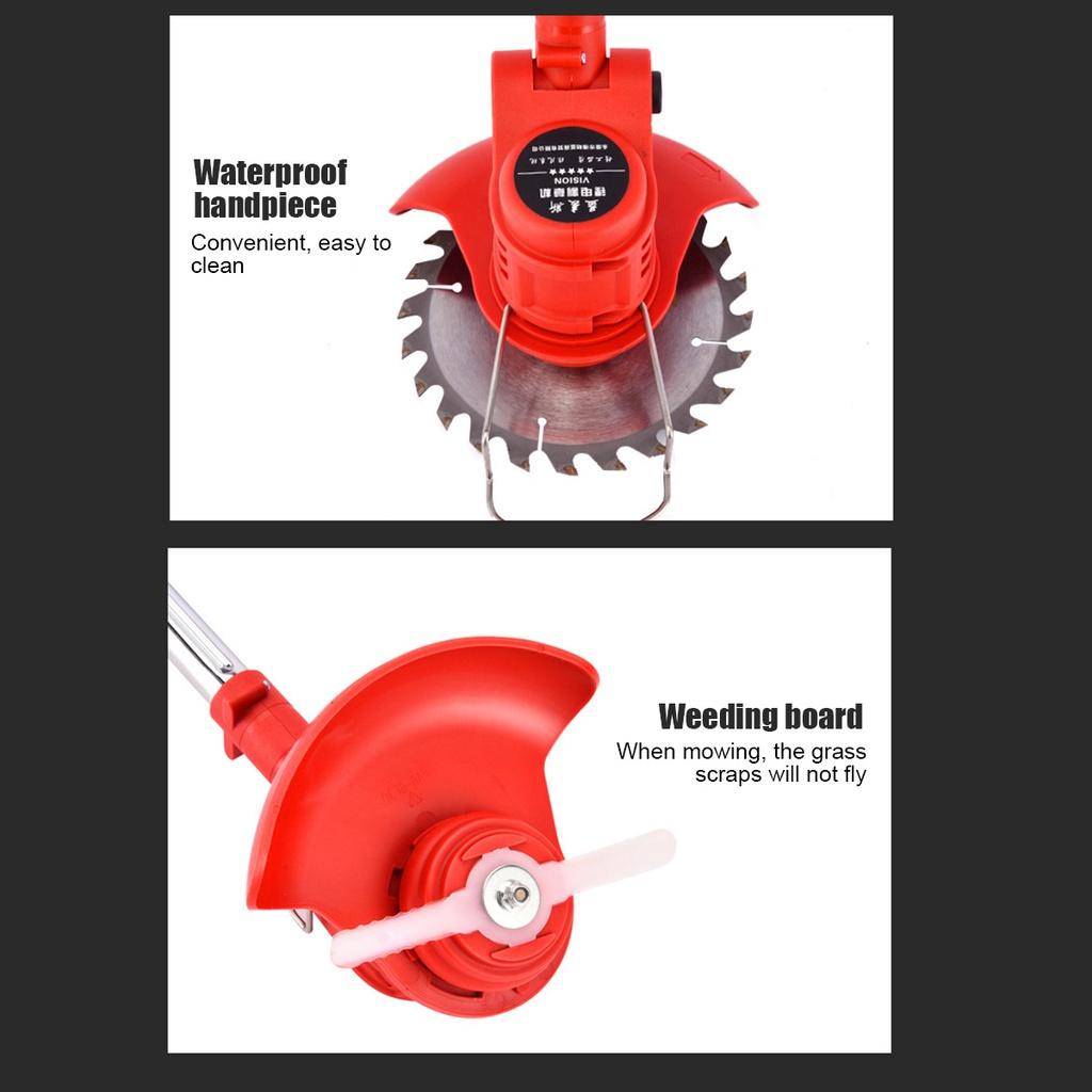 Портативный триммер для травы Аккумуляторный газонный триммер с аккумуляторами Садовые наборы электроинструментов для кошения Электрический триммер