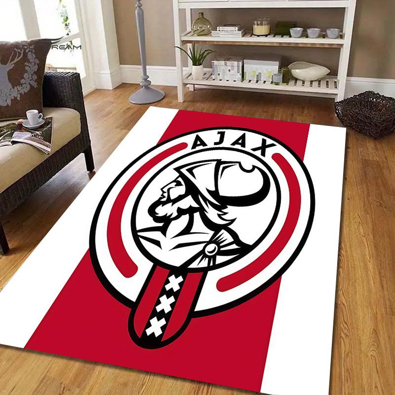 Liverpool Football Club2 Flannel Pattern Square Carpet,Area Rug,Carpet Rug for Living Room Bedroom Sofa Playroom Decor,Non-slip Floor Mat