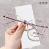 Transparent Computer Glasses Polygon Frame Women Men Anti Blue Light Round Eyewear Blocking Glasses Optical Spectacle Eyeglasses