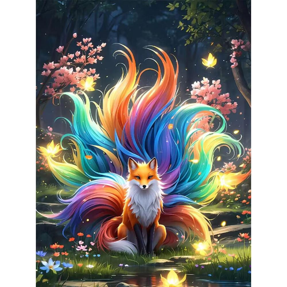 Фэнтези Животное Лиса Алмазная Живопись Вышивка 5D DIY Новое Поступление Стразы Картина Мозаика Наборы для Вышивания Крестом Ручной Работы Детский Подарок