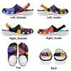 Colorful EVA Garden Shoes Women Men Printed Breathable Slip On Clogs Lightweight Beach Pool Bathroom Sandals Summer Daily Wear