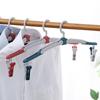 Multifunctional Folding Hanger Simple Portable Outdoor Travel Home Magic Clothes Drying Rack Non-slip Hanger