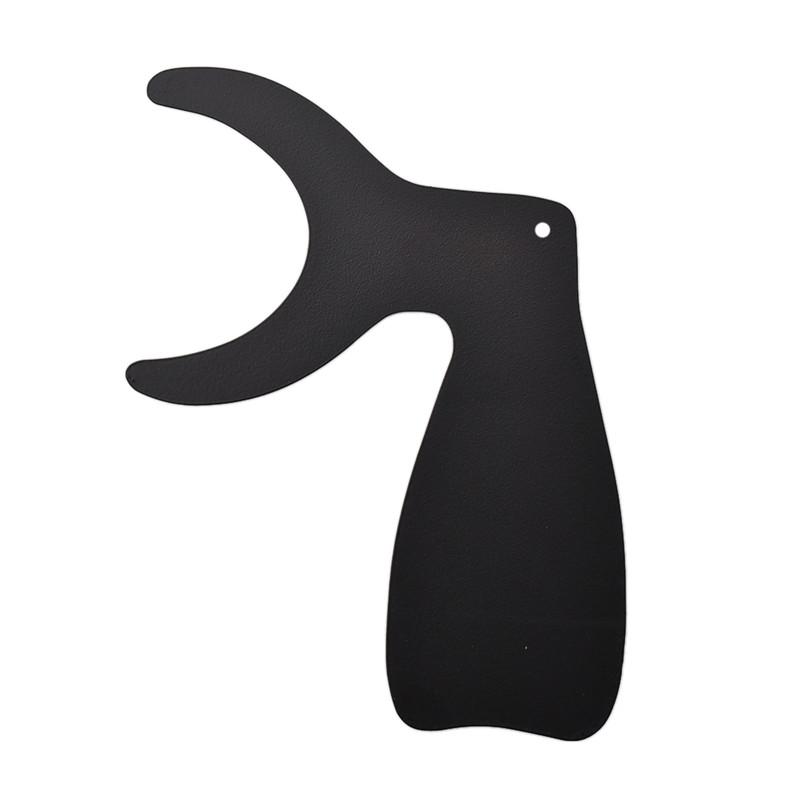 Стоматологический ортодонтический фон, фотоизображение, контрастная доска, пластина для полости рта и щеки со шкалой, автоклавируемая, черная