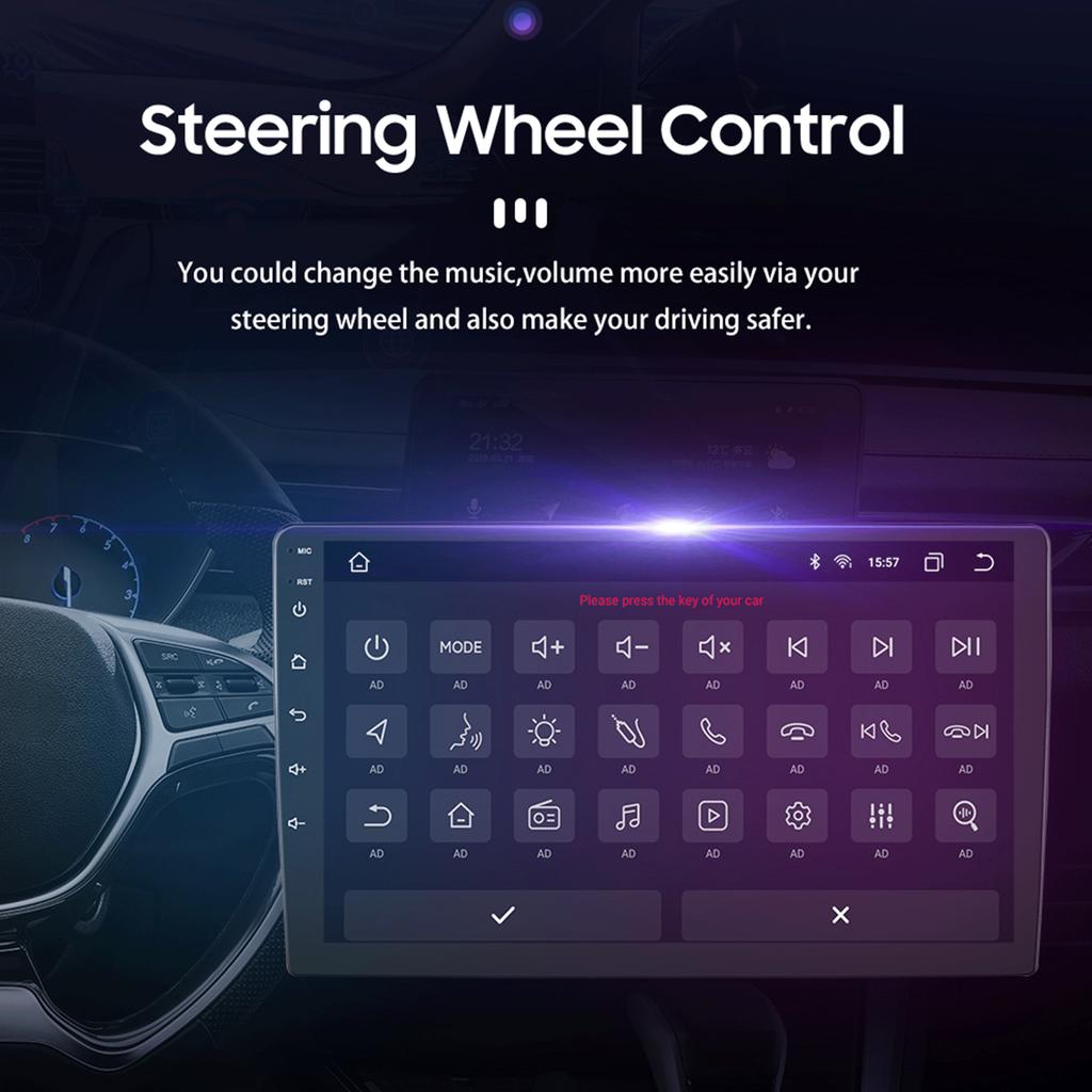 Hizpo 7" RDS Intelligent AI System Wireless CarPlay Android Auto Radio for Mercedes Benz CLK W209 W203 W463 W208 4G Car Multimedia GPS 2din Autoradio