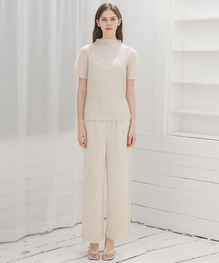 LAUTREDE MIN Pleated Pants